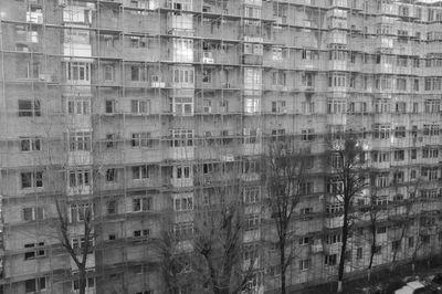 Full frame shot of residential building