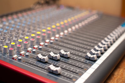 Close-up of computer keyboard