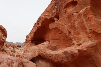 View of rock formation