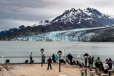 Glacier views at glacier bay nationalpark, alaska.