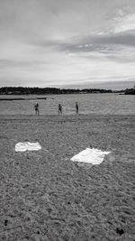 People on beach