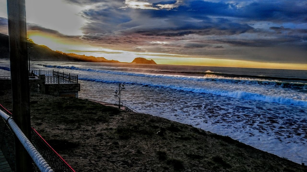 #zarauz #atardecer #mar