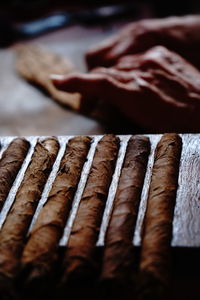 Close-up of bread