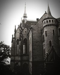 Low angle view of cathedral against sky