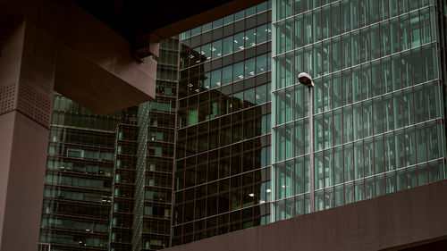 Low angle view of modern building