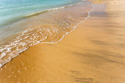 Scenic view of beach