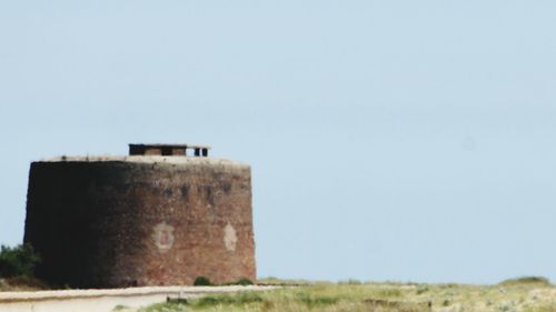 Built structure against clear sky