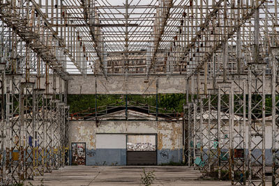 View of abandoned building