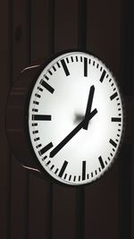 Close-up of clock