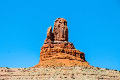 Rock in monument valley