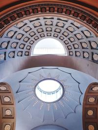 Low angle view of dome of building