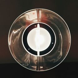 Low angle view of light bulb