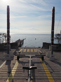 View of sea against sky