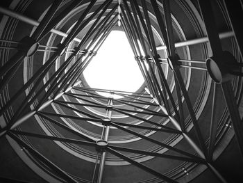 Low angle view of tower against sky