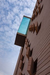 Low angle view of building against sky