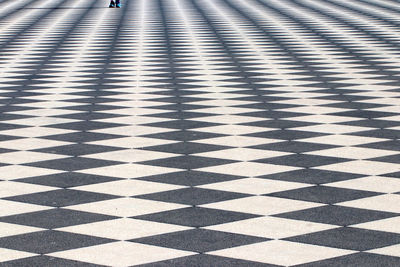 Full frame shot of tiled floor