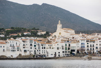 View of town at waterfront