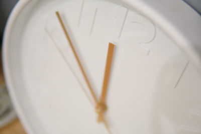 Close-up of clock