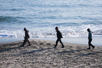 People on beach