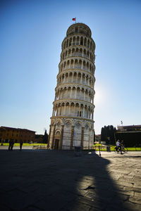 Low angle view of historical building against sky