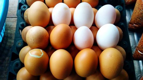 Close-up of eggs