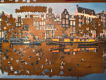 Puzzle of amsterdam