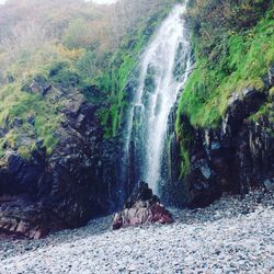 Waterfall in forest