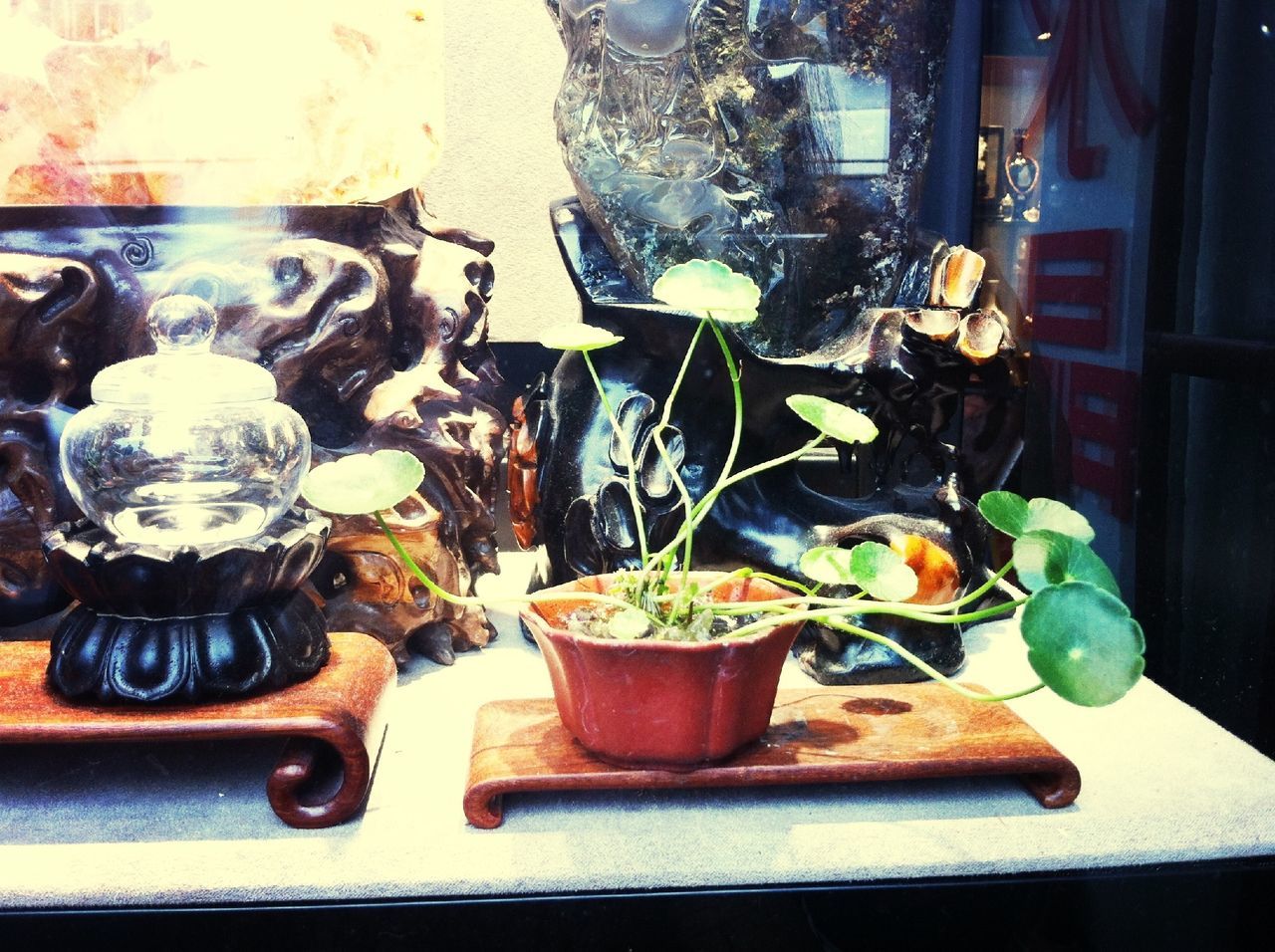 food and drink, indoors, freshness, food, table, still life, healthy eating, potted plant, glass - material, close-up, variation, no people, jar, plate, fruit, leaf, vegetable, drink, ready-to-eat, high angle view