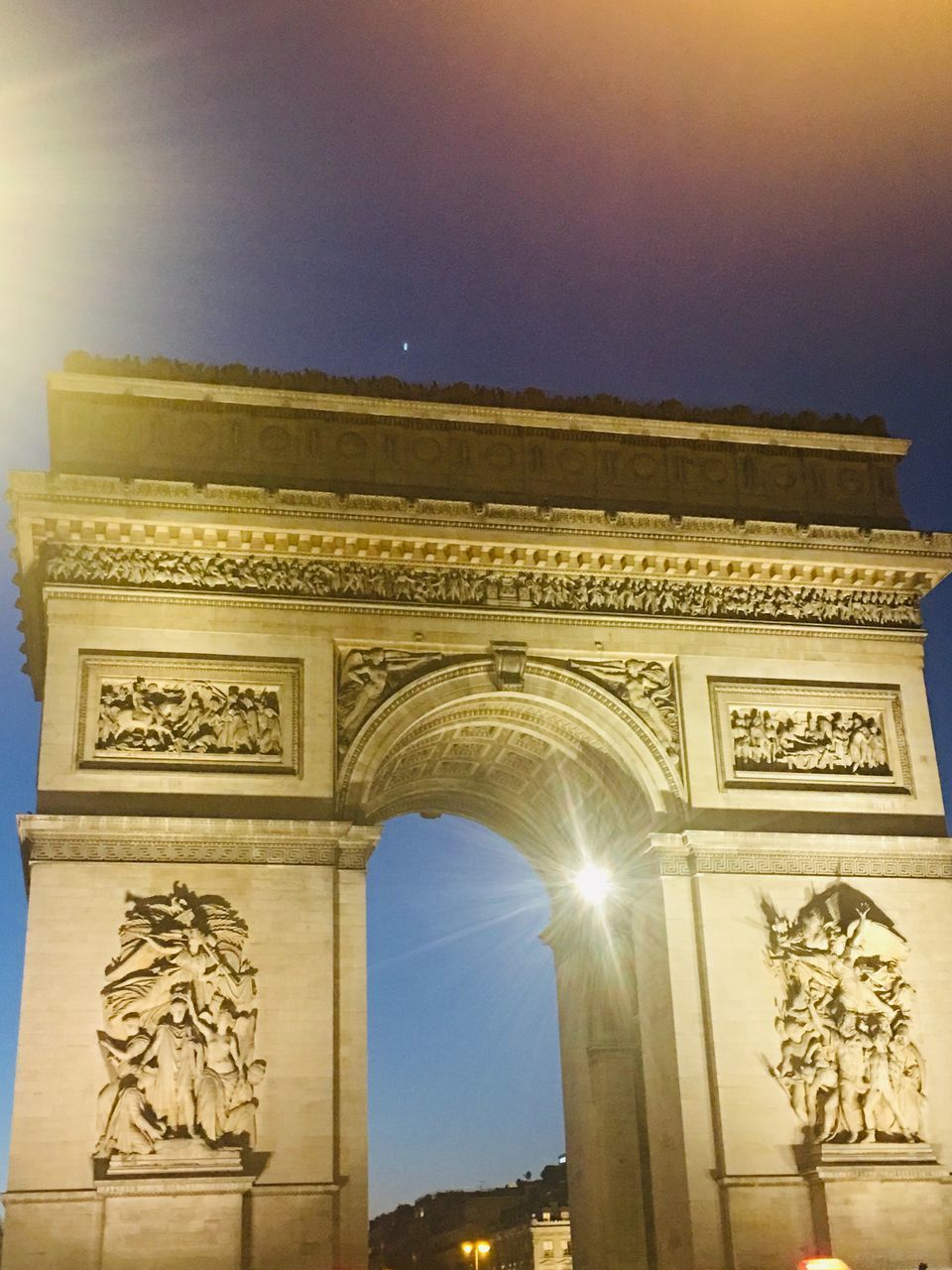 LOW ANGLE VIEW OF MONUMENT