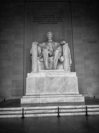 Statue in a building