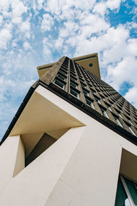 Low angle view of building against sky