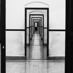 Corridor of building