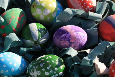 Full frame shot of multi colored candies