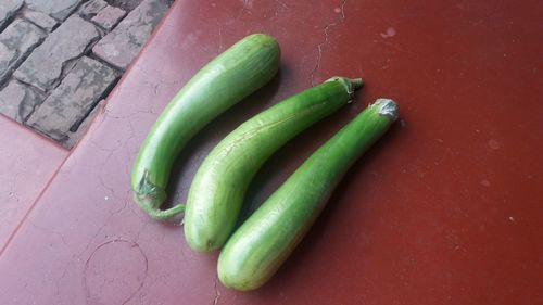 High angle view of vegetables