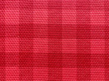 Full frame shot of red textile