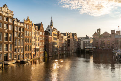 Buildings at waterfront