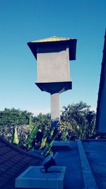 Built structure against blue sky