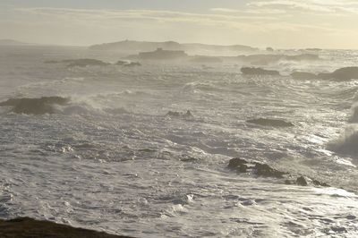 Scenic view of sea