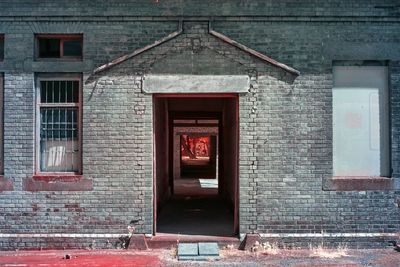 Exterior of old building