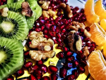 Full frame shot of fruits