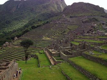 View of old ruins