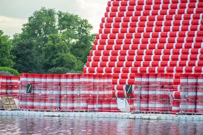 The mastaba, hyde park, public sculpture created by christo and jean-claude inspired 6 march 2018 