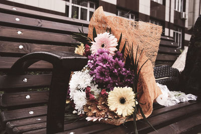 Close-up of flower bouquet