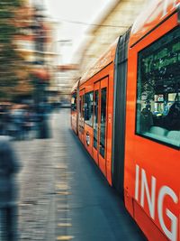 Tram in prague