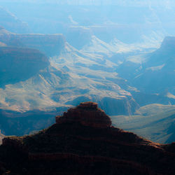 In canyons 451
aerial view of dramatic grand canyon landscape