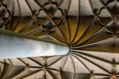 Low angle view of ceiling