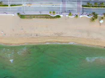 Scenic view of beach