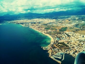 Aerial view of cityscape