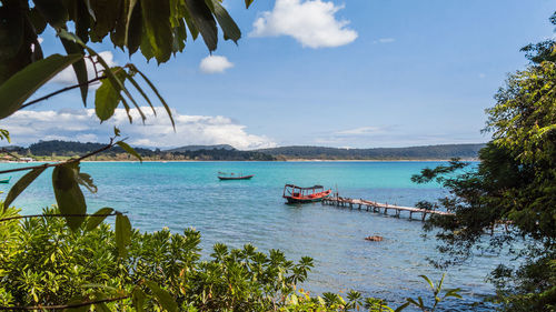 Koh rong island from sok san village