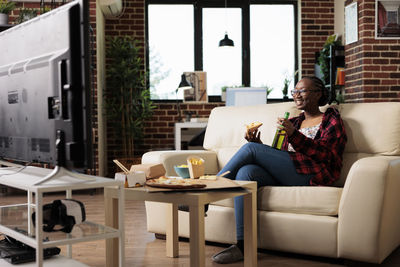 Interior of living room